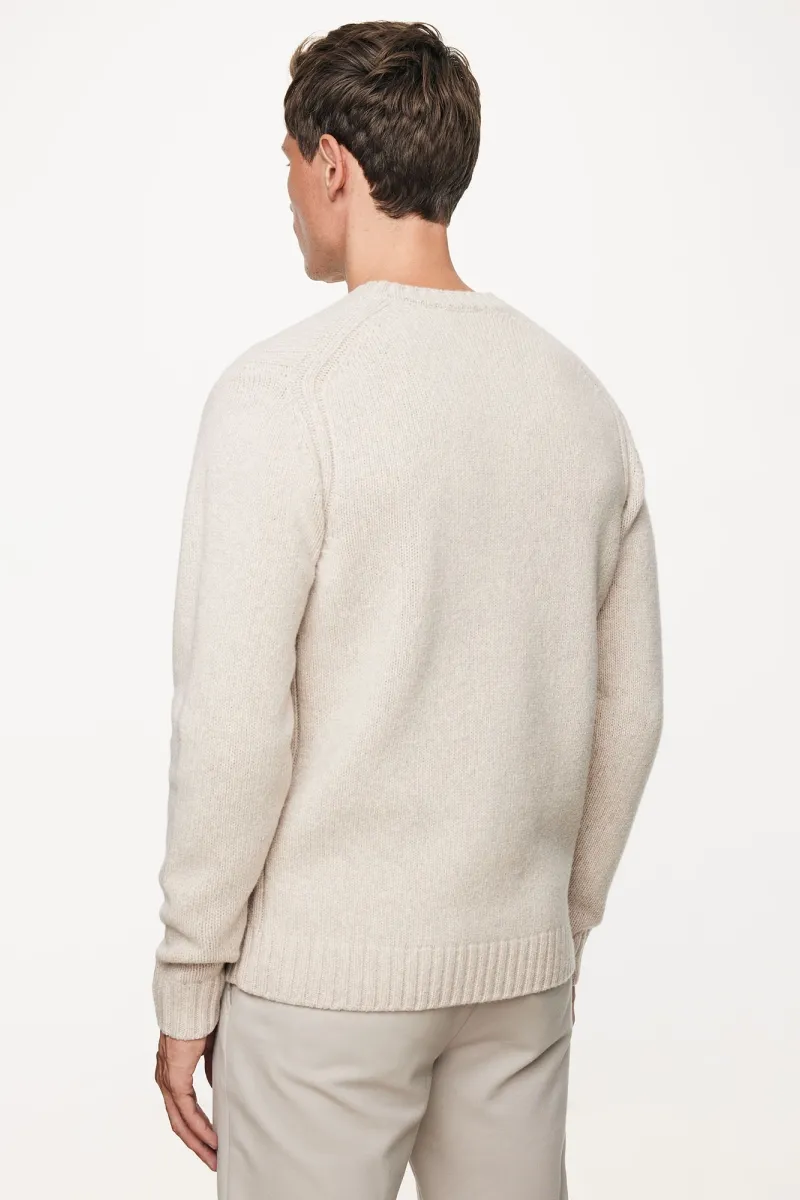 Relaxed Roundneck | Beige