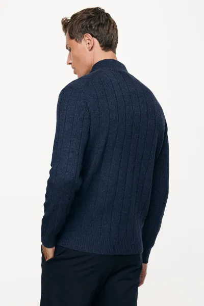 Cardigan 8 Button | Blauw