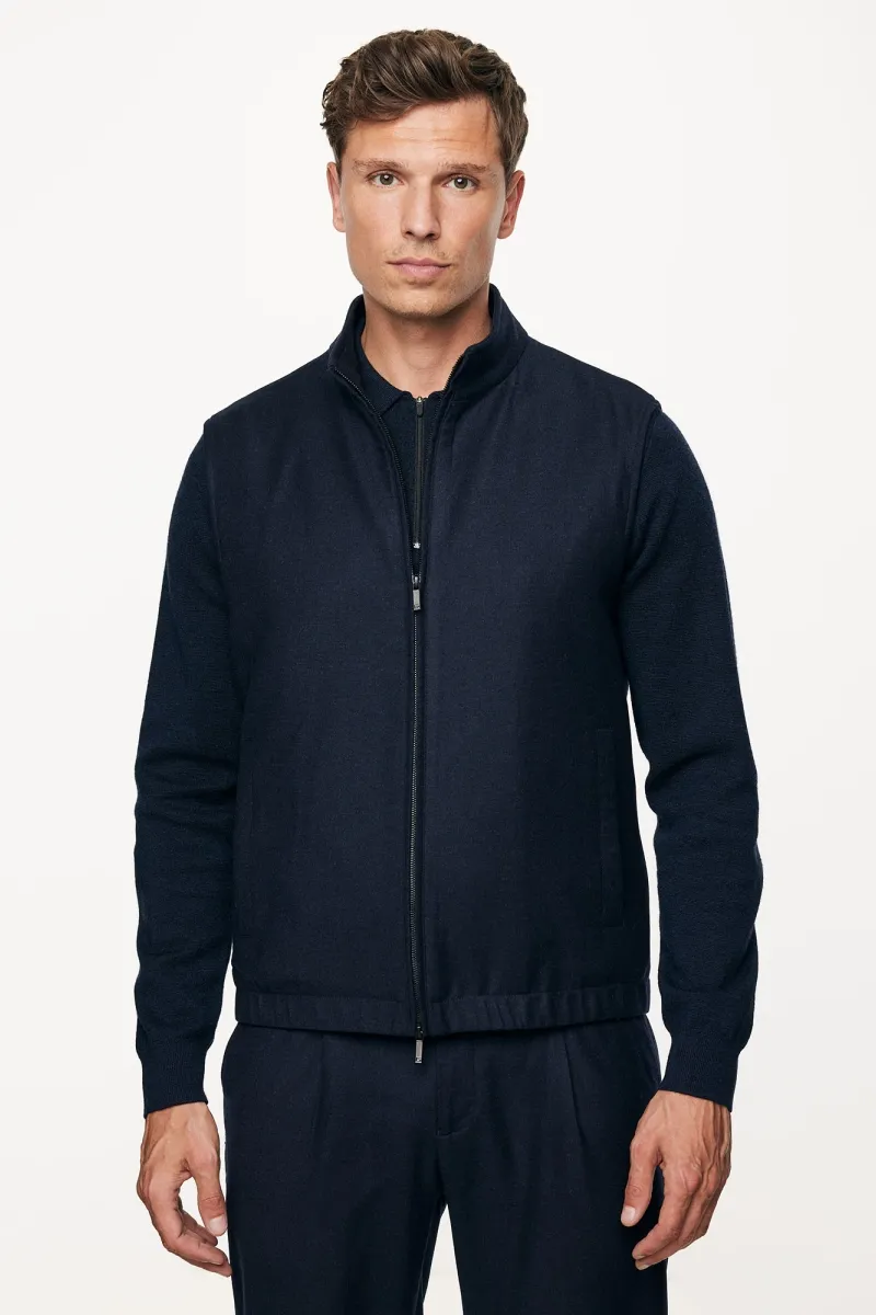Vest | Donkerblauw