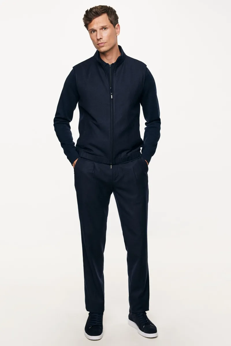 Vest | Donkerblauw