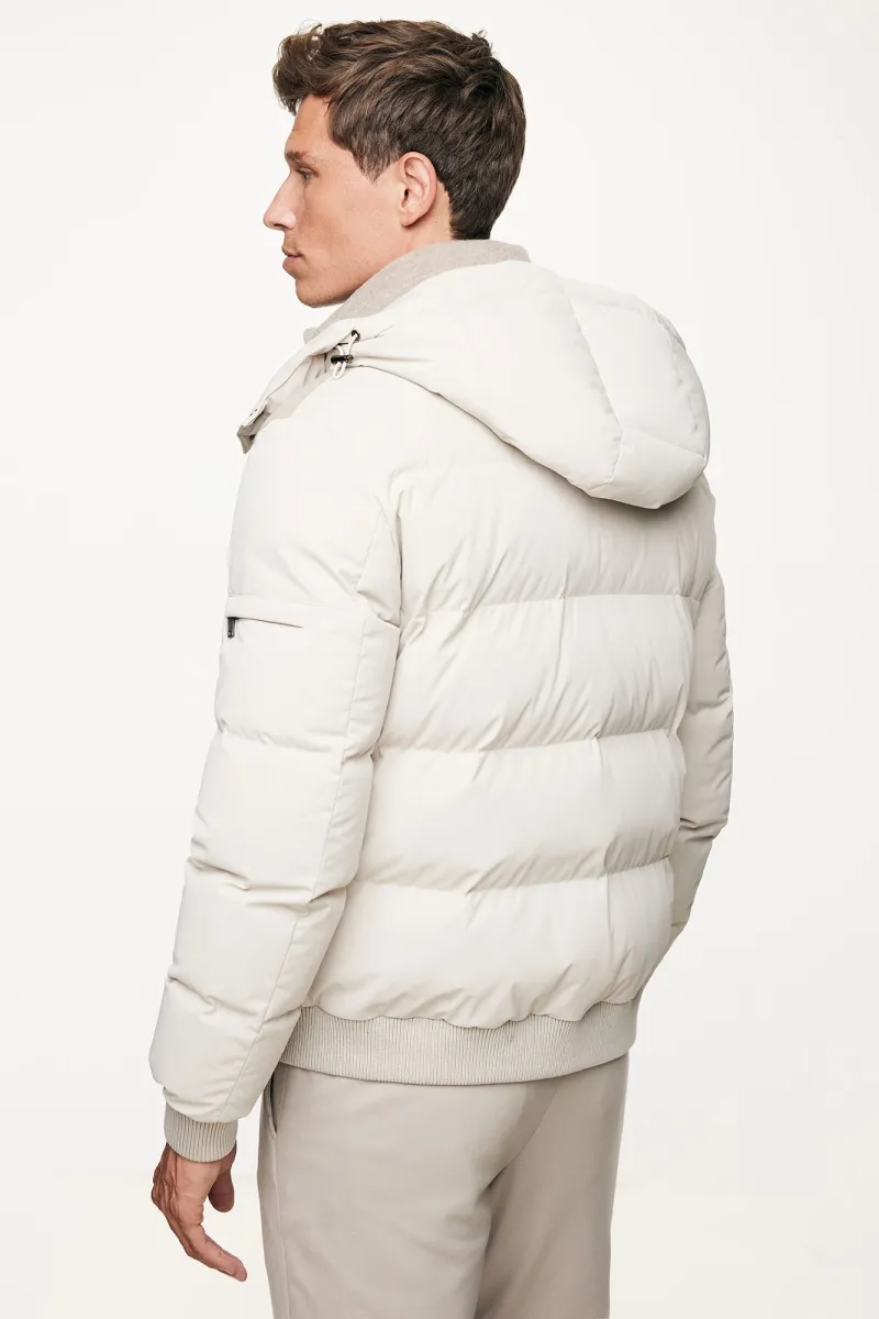 Bomber Jacket | Beige