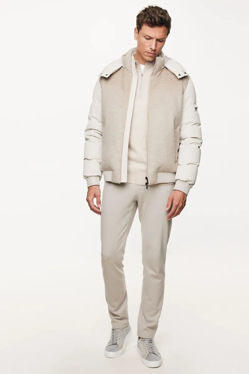 Bomber Jacket | Beige