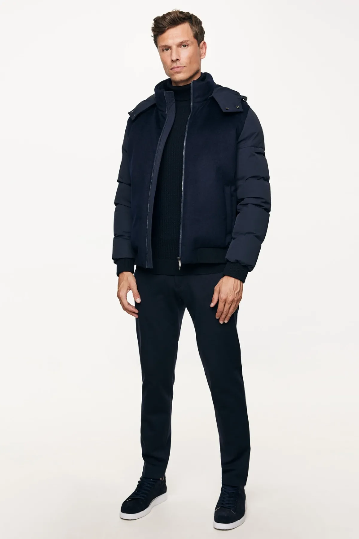 Wool Jacket | Donkerblauw