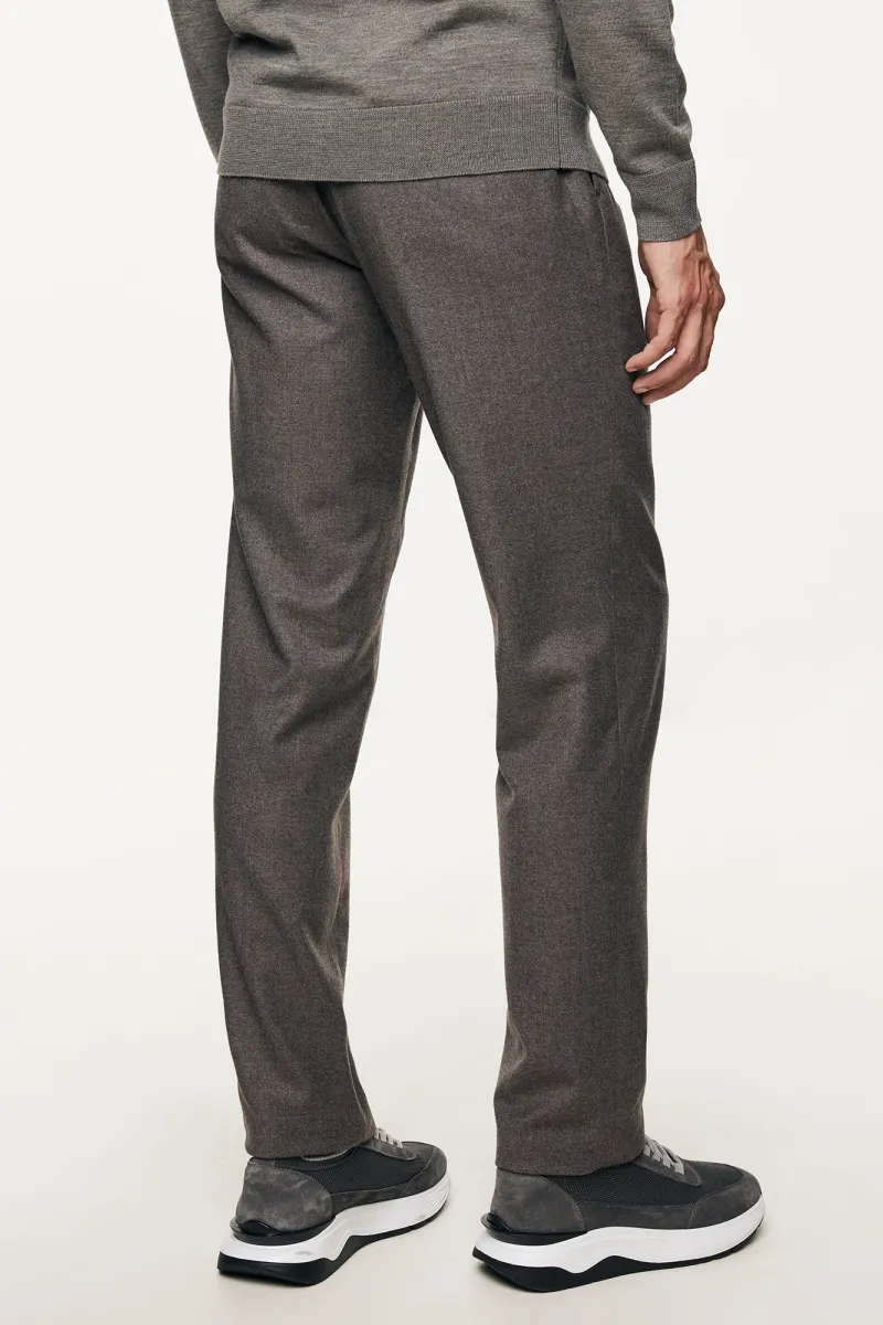 Pleated Trousers | Bruin
