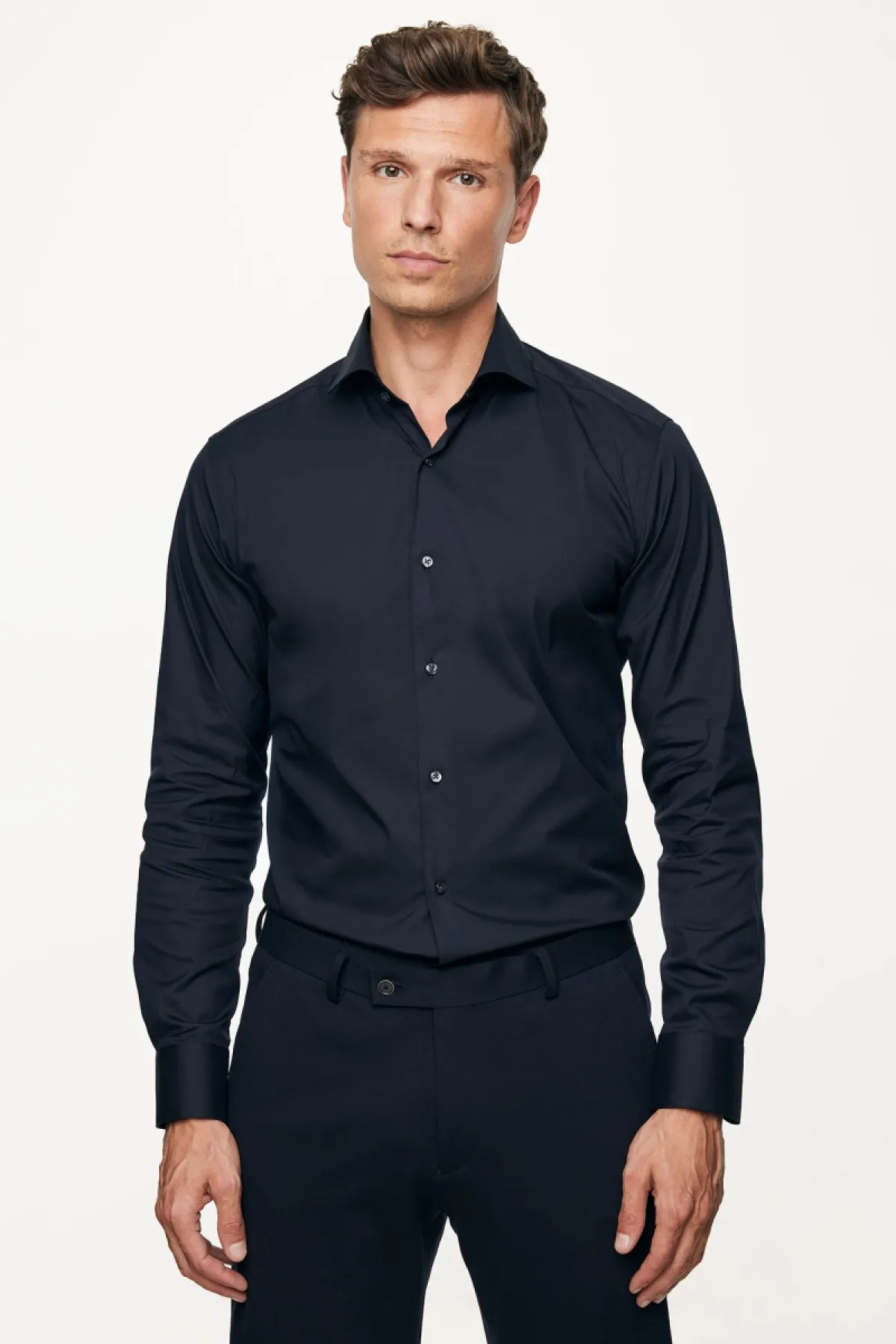 Comfort shirt | Donkerblauw