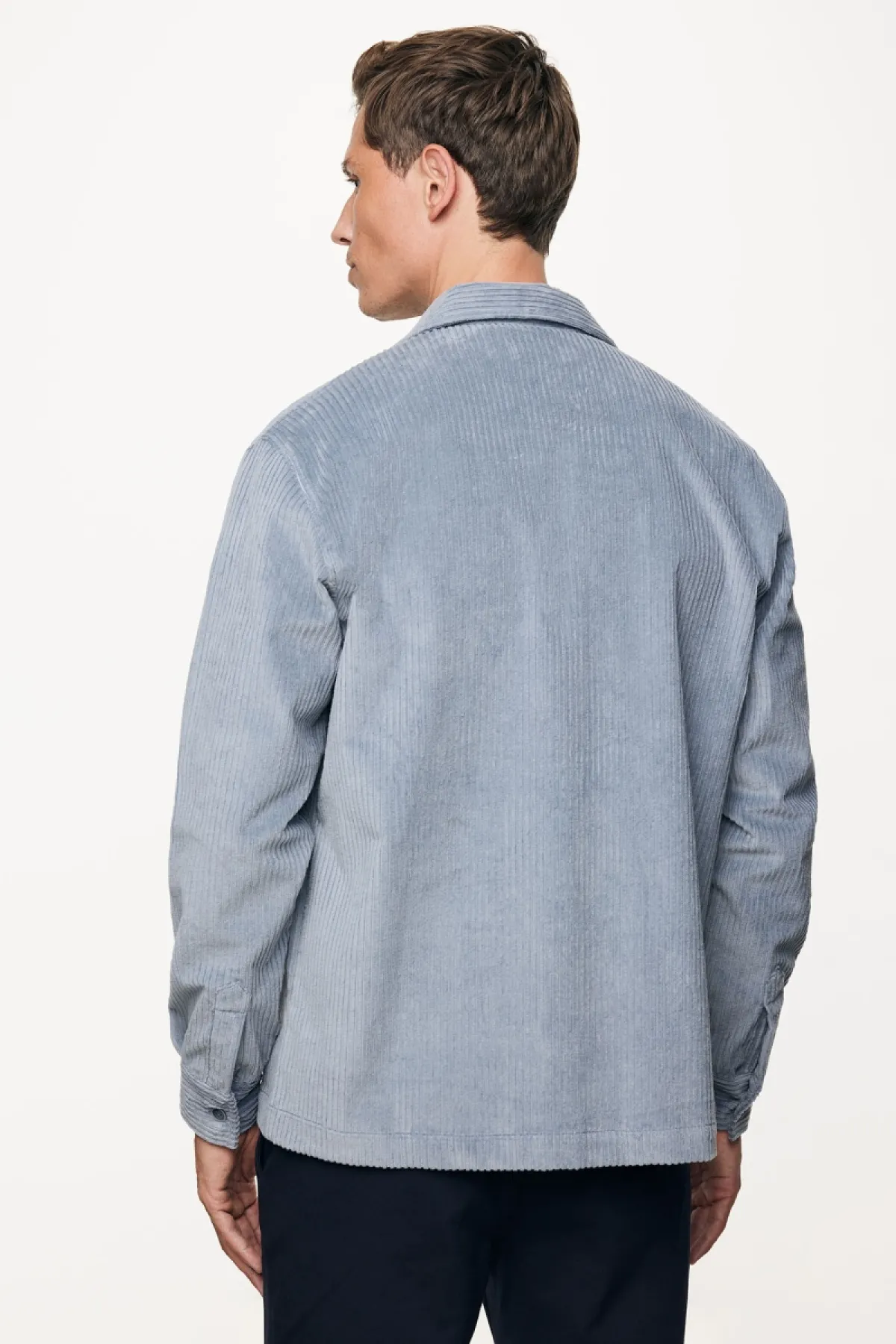 Corduroy Overshirt | Blauw