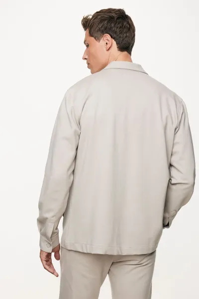 Dynamic Overshirt | Beige