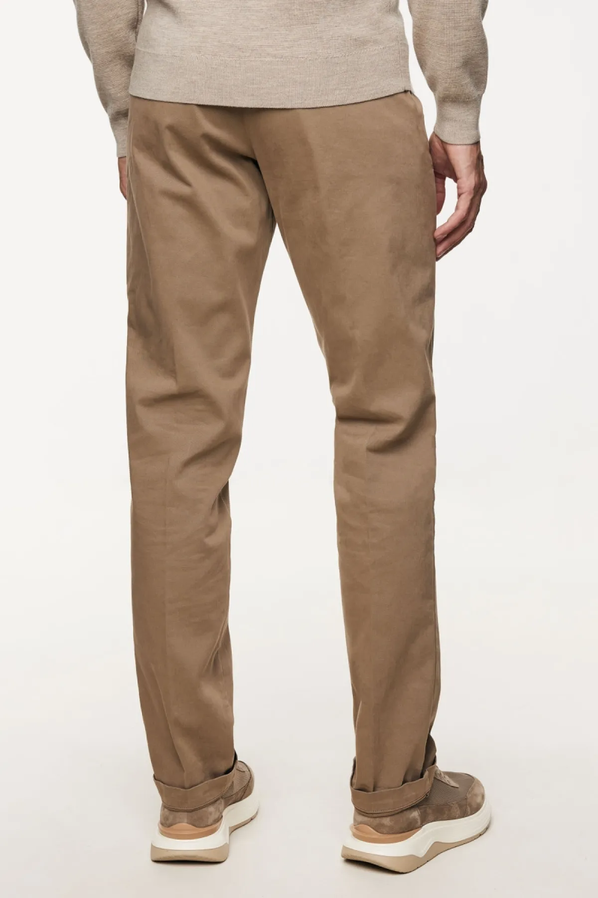 Stretch Trousers | Donkerbruin