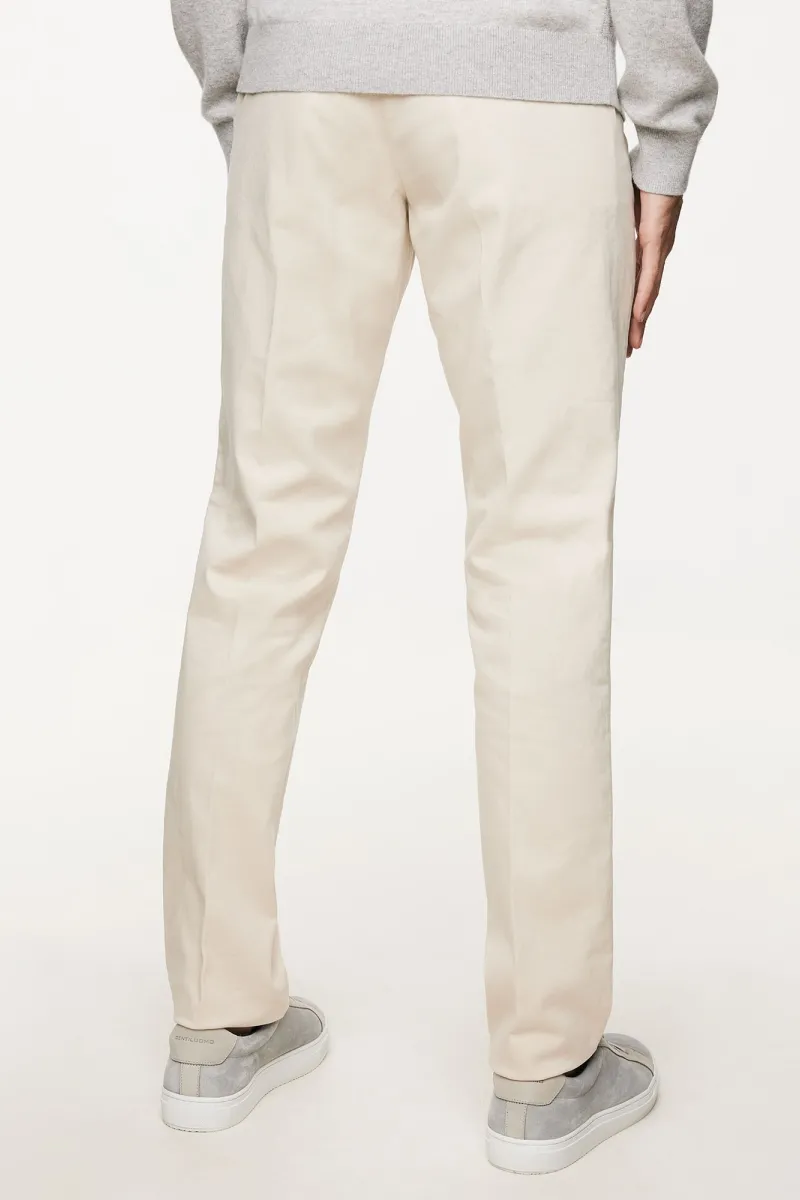 Stretch Trousers | Gebroken Wit