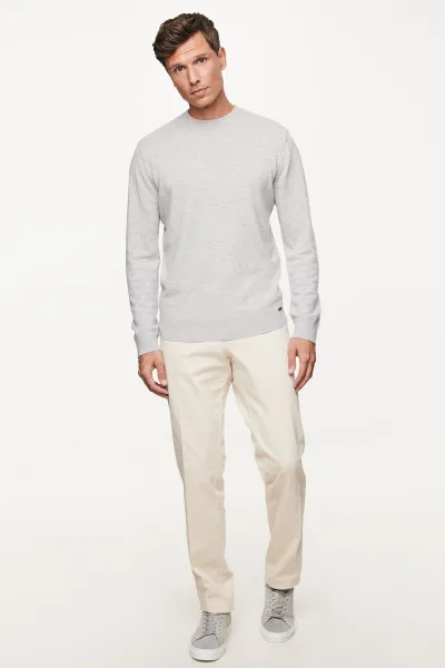 Stretch Trousers | Gebroken Wit