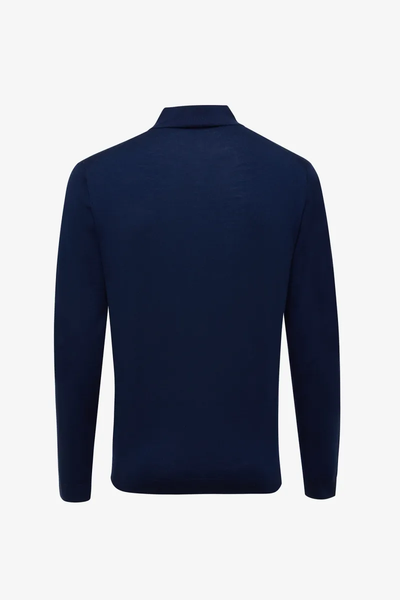 Gold Turtle Zip | Donkerblauw