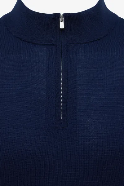 Gold Turtle Zip | Donkerblauw