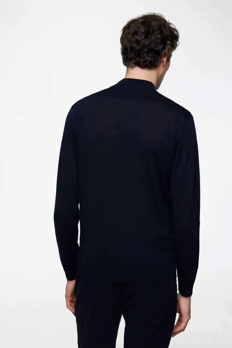 Gold Turtle Zip | Donkerblauw