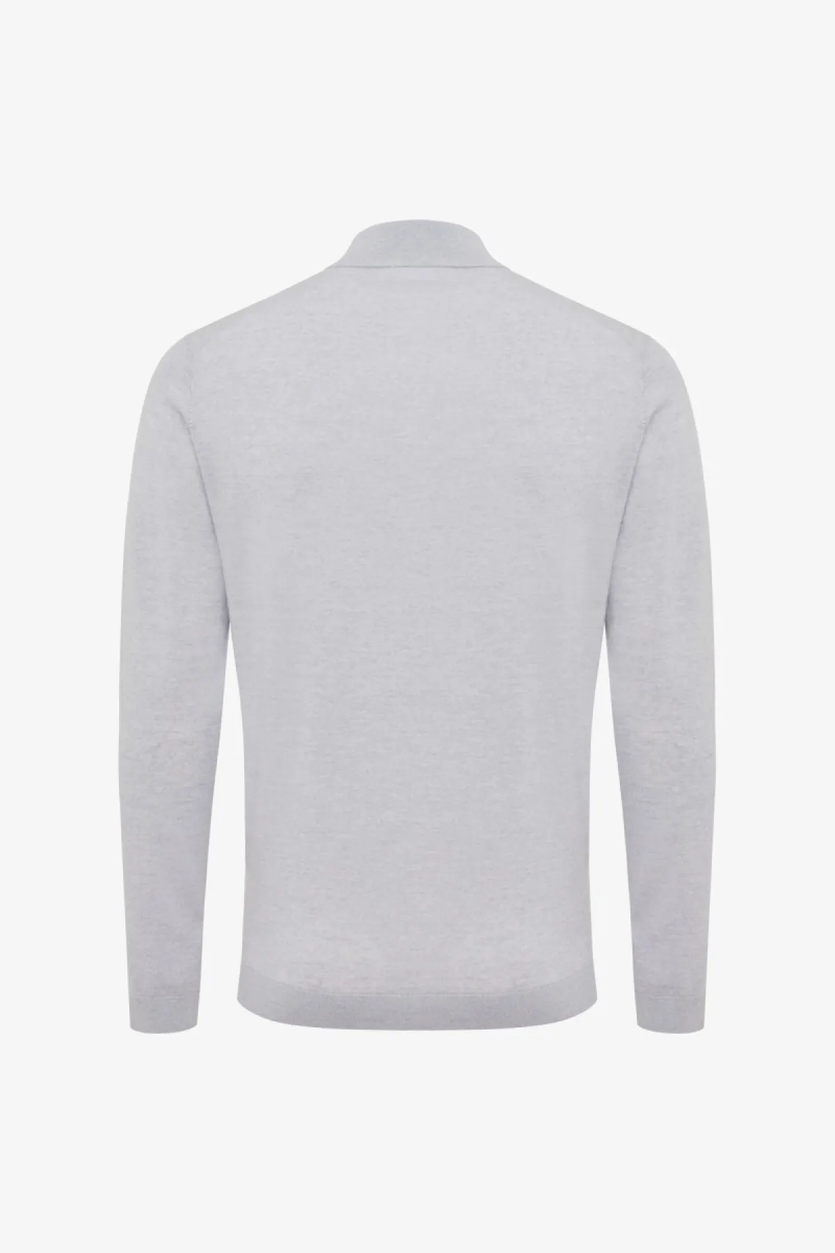 Gold Turtle Zip | Lichtgrijs