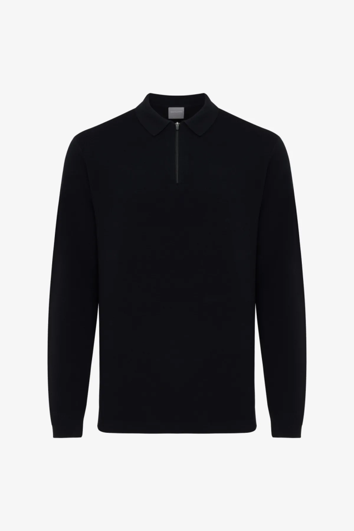 Polo Zip | Donkerblauw