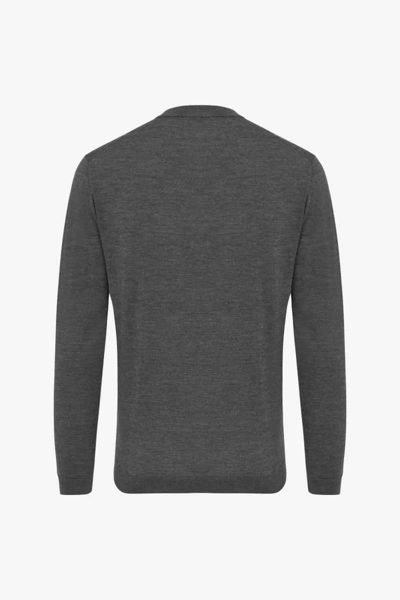 Gold Roundneck | Donkergrijs