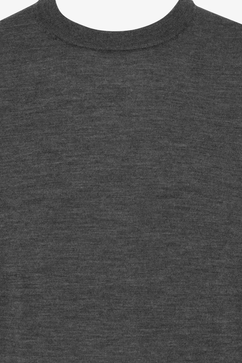 Gold Roundneck | Donkergrijs