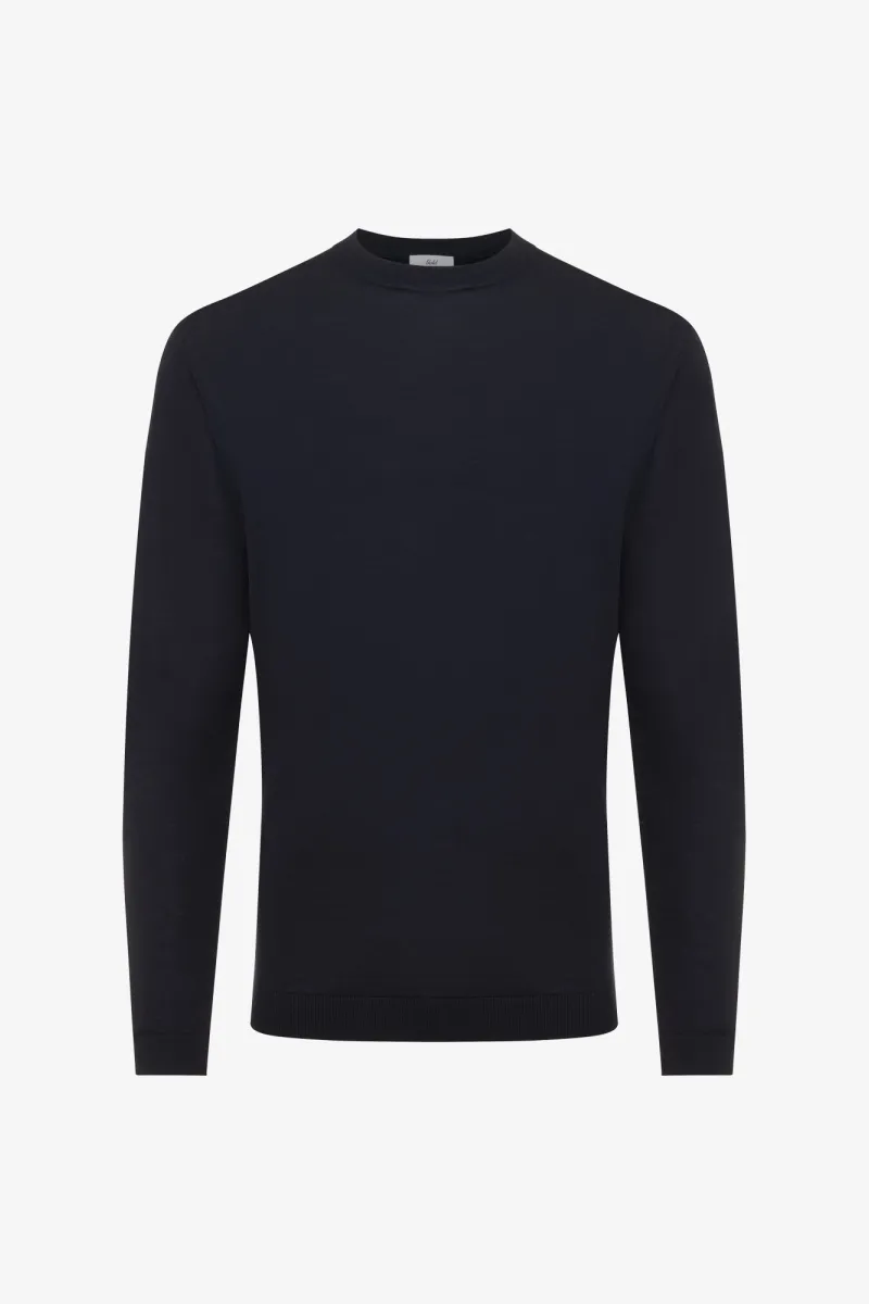Gold Roundneck | Donkerblauw