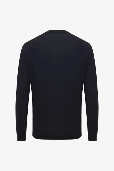 Gold Roundneck | Donkerblauw
