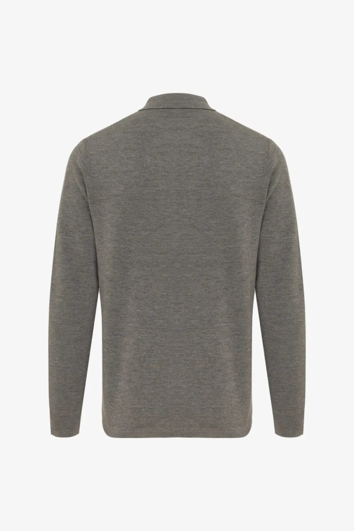 Polo Zip | Donkerbruin