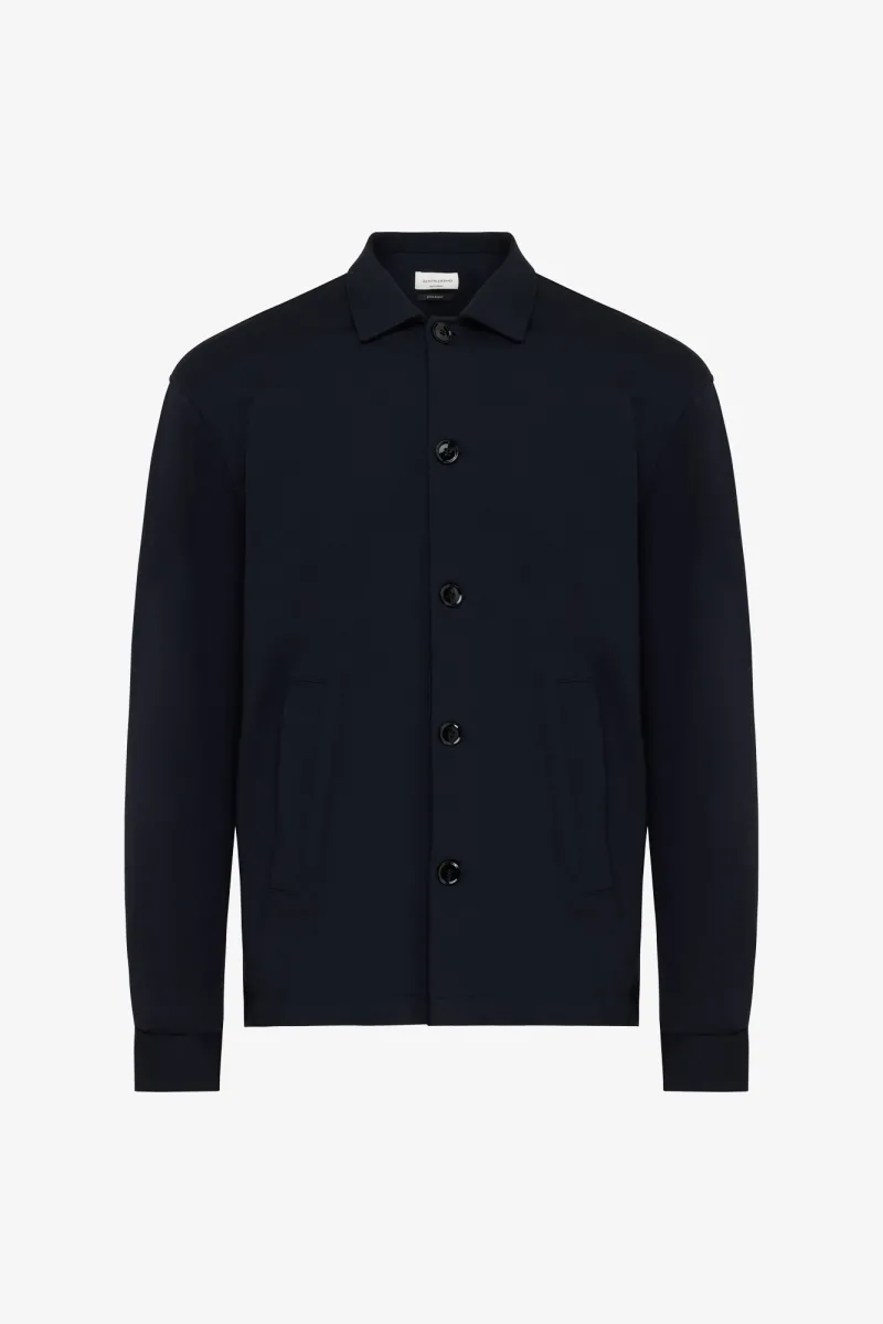 Dynamic Overshirt | Donkerblauw