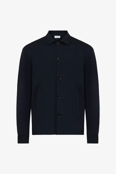 Dynamic Overshirt | Donkerblauw