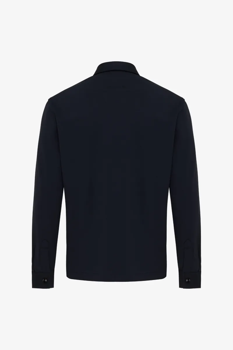 Dynamic Overshirt | Donkerblauw