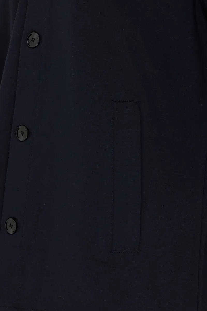 Dynamic Overshirt | Donkerblauw