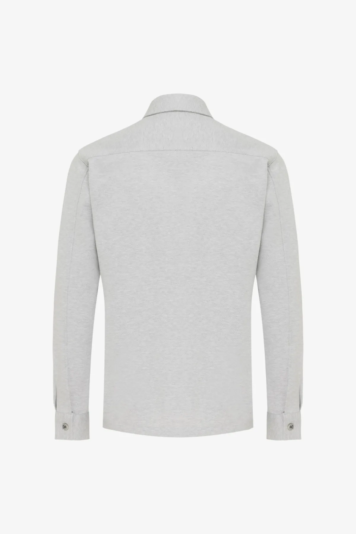 Gold Overshirt | Lichtgrijs