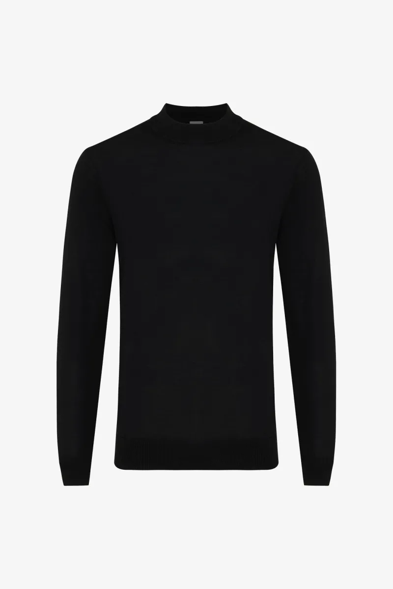 Longsleeve Turtle | Zwart