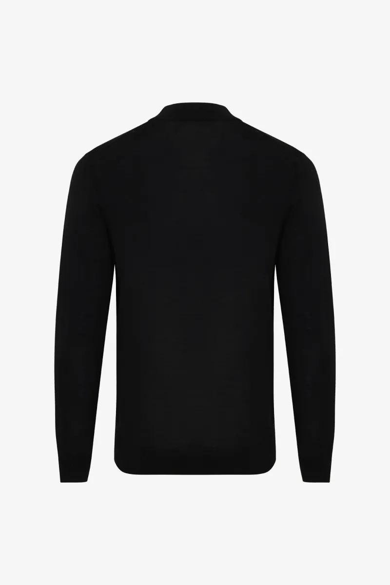 Longsleeve Turtle | Zwart