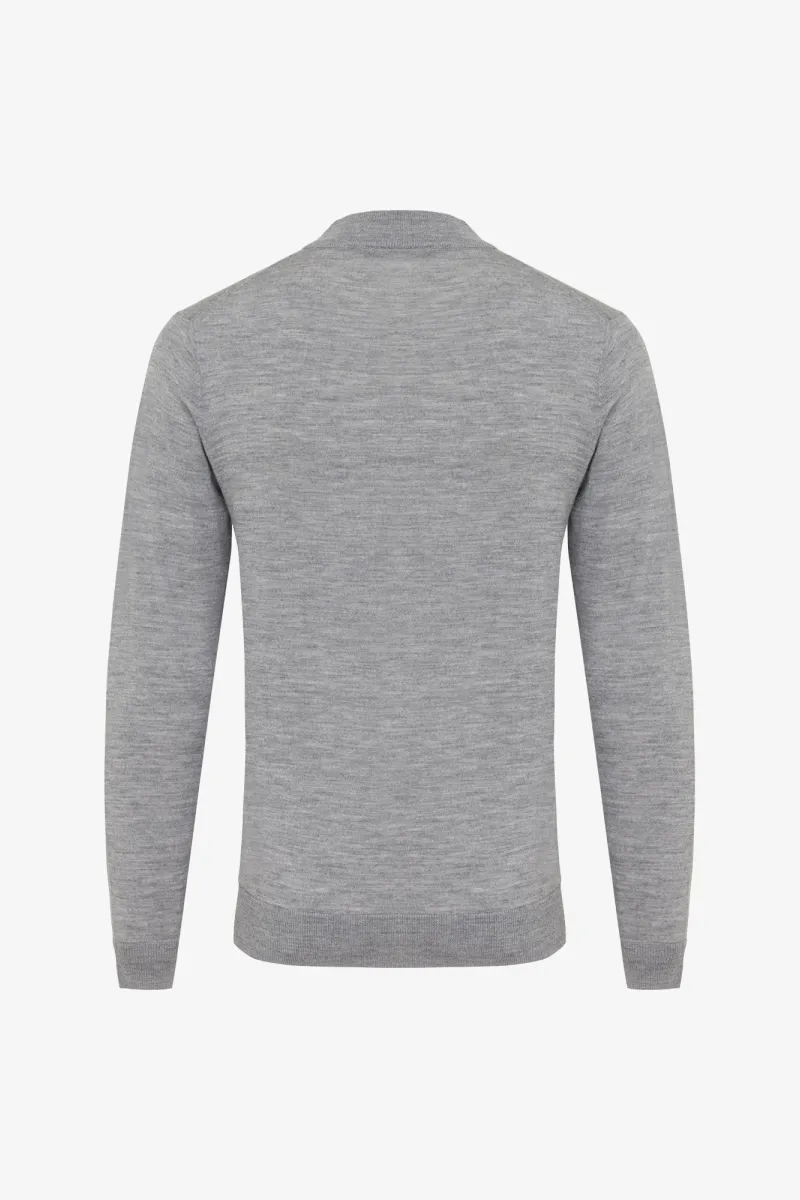 Longsleeve Turtle | Lichtgrijs