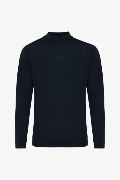 Longsleeve Turtle | Donkerblauw