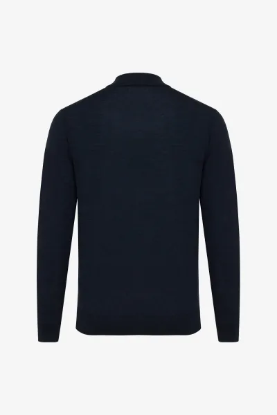 Longsleeve Turtle | Donkerblauw