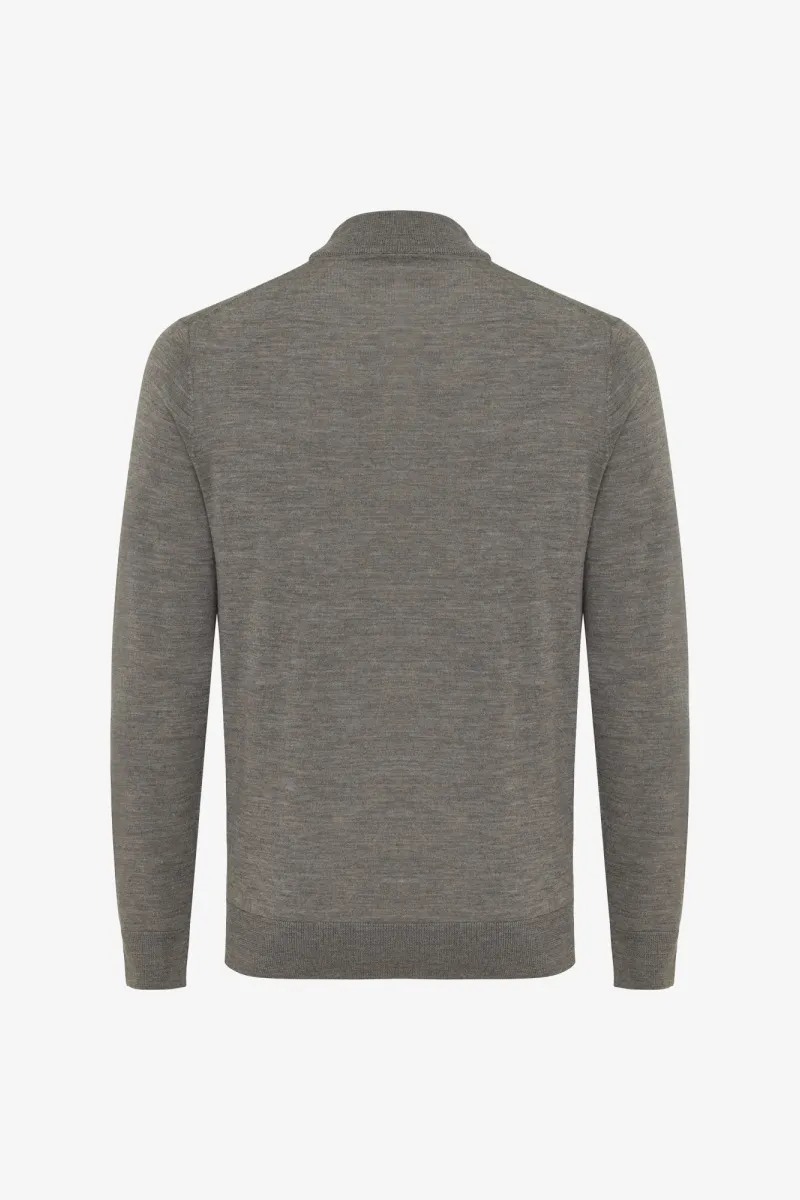 Longsleeve Turtle | Donkerbruin