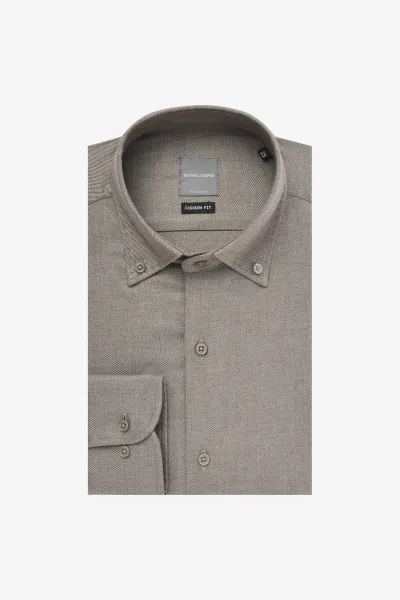 Cotton Shirt | Beige