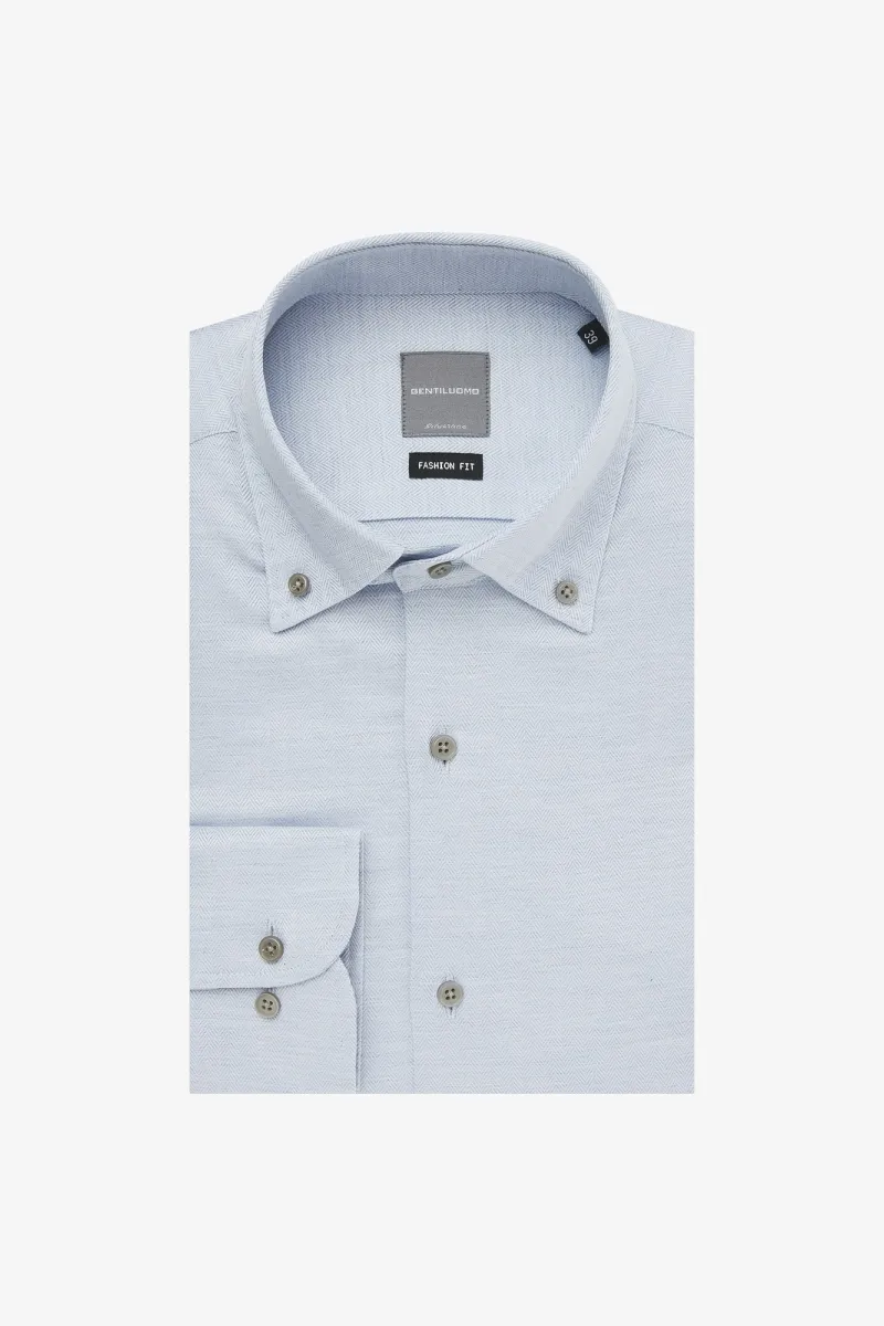 Silverline Shirt | Lichtblauw