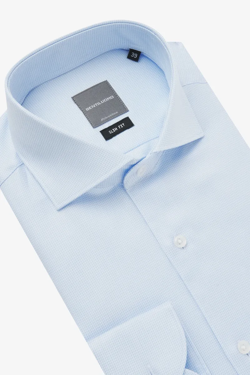 Patterned Shirt | Lichtblauw