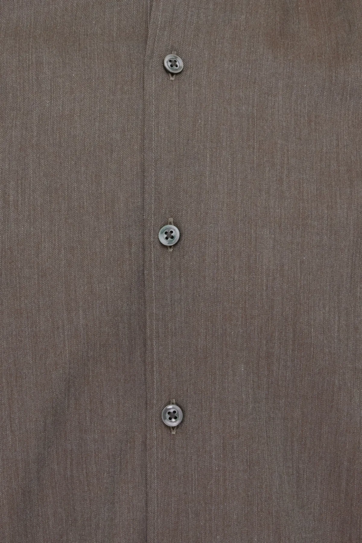 Overhemd fashion-fit | Donkerbruin