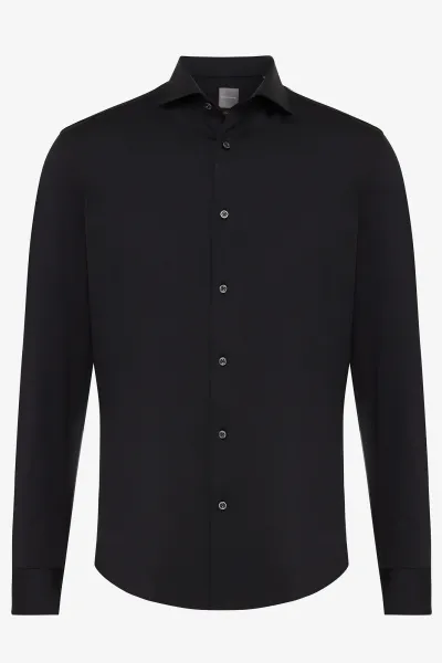 Dynamic Stretch Overhemd | Zwart