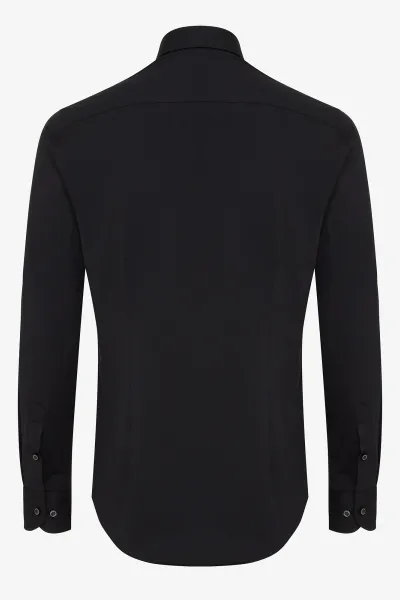 Dynamic Stretch Overhemd | Zwart