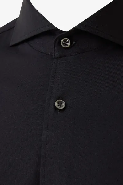 Dynamic Stretch Overhemd | Zwart