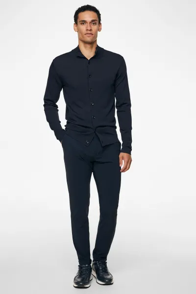 Cool Dry Cardigan | Donkerblauw