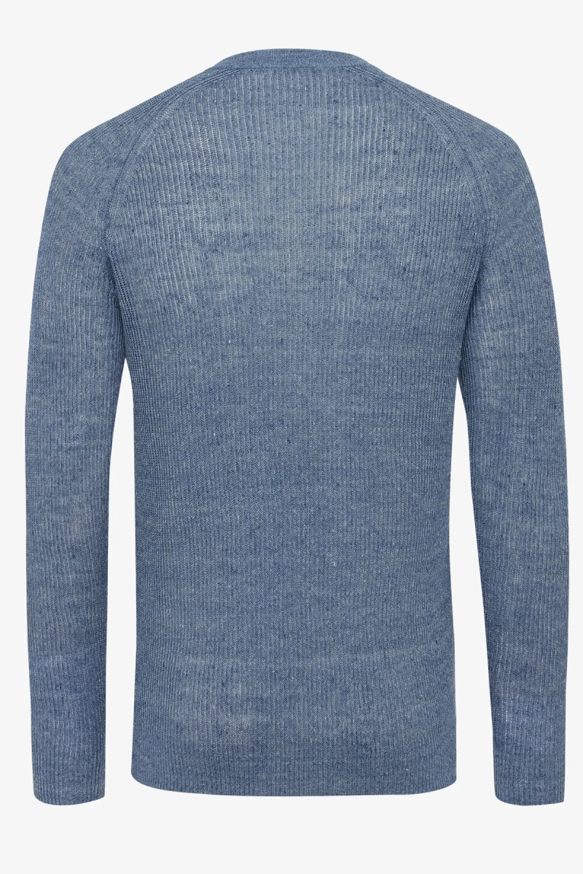 Blauwe crewneck raglan