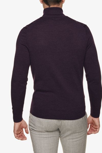 Wollen coltrui bordeaux