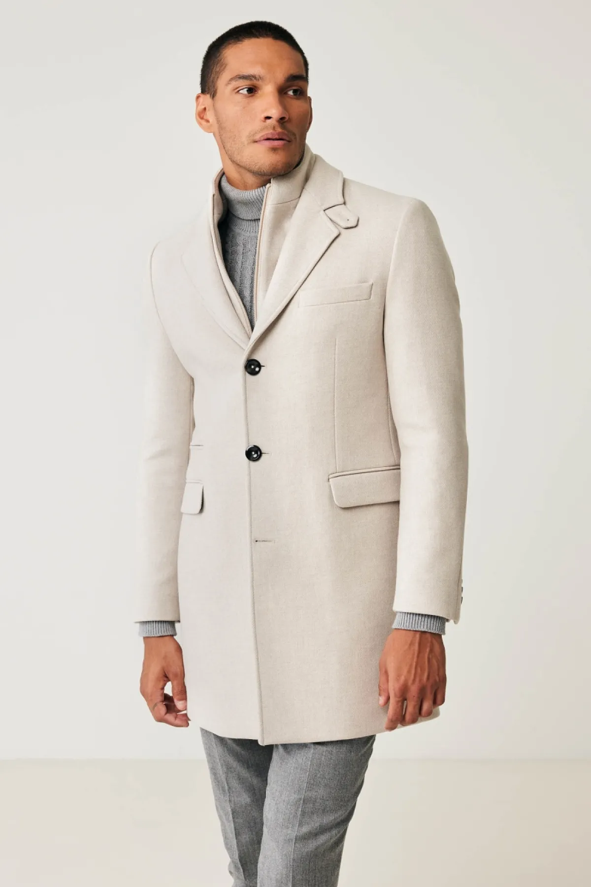 Moreno Coat | Zand