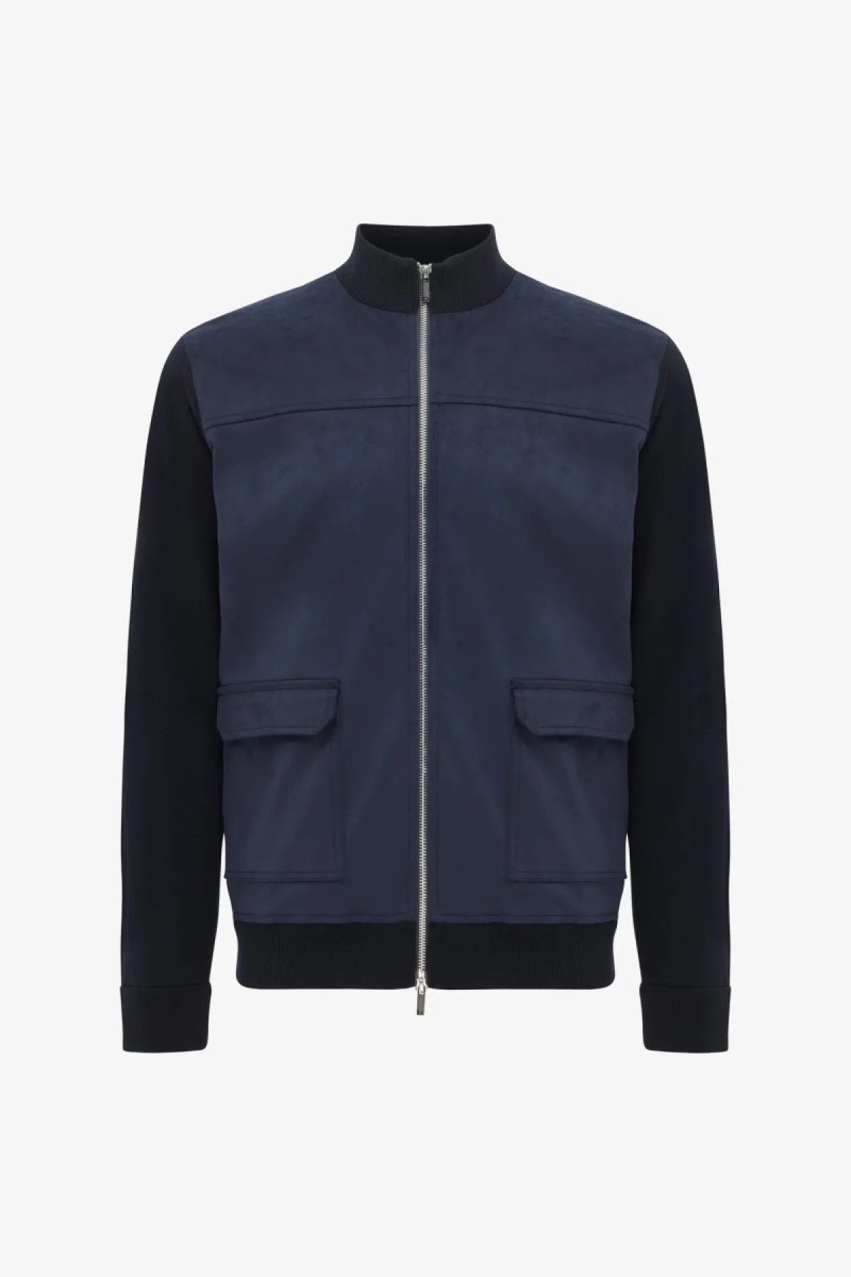 Wollen Vest | Donkerblauw