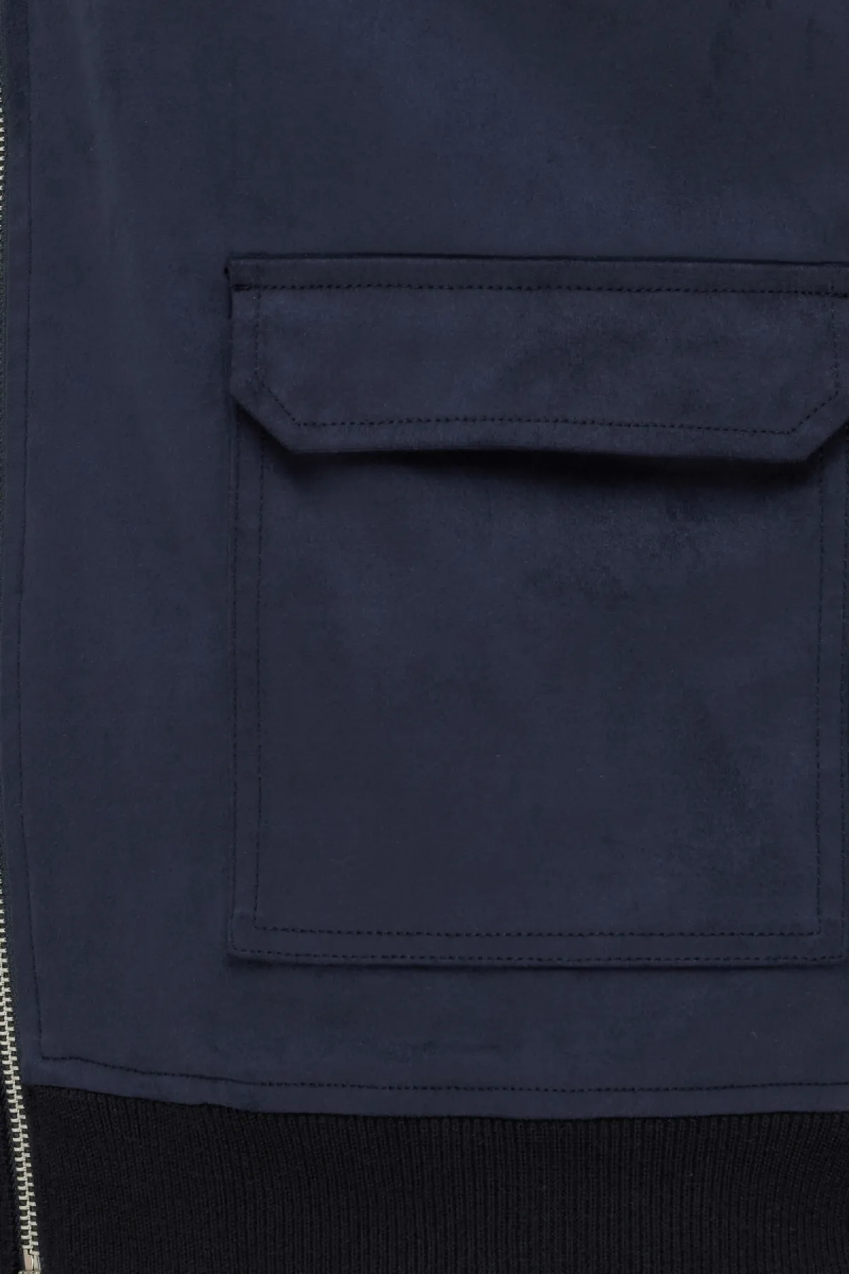 Wollen Vest | Donkerblauw