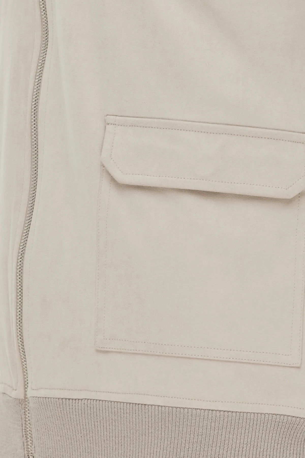 Wollen Vest | Beige