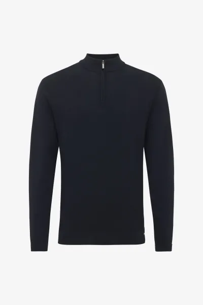Turtle Half Zip | Donkerblauw